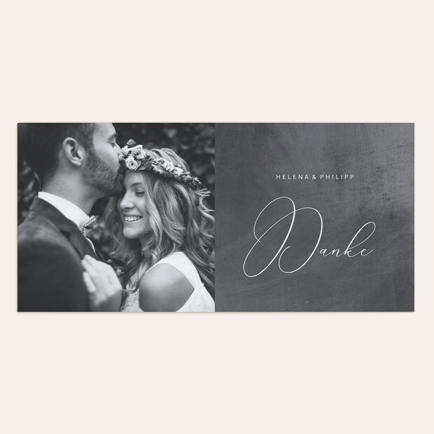 Danksagungskarte Hochzeit - Sweet Vintage