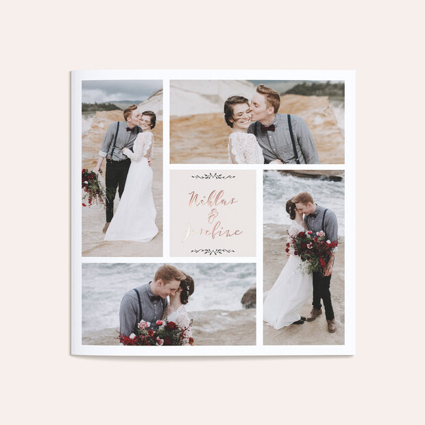 Danksagungskarte Hochzeit - Blühende Zeit