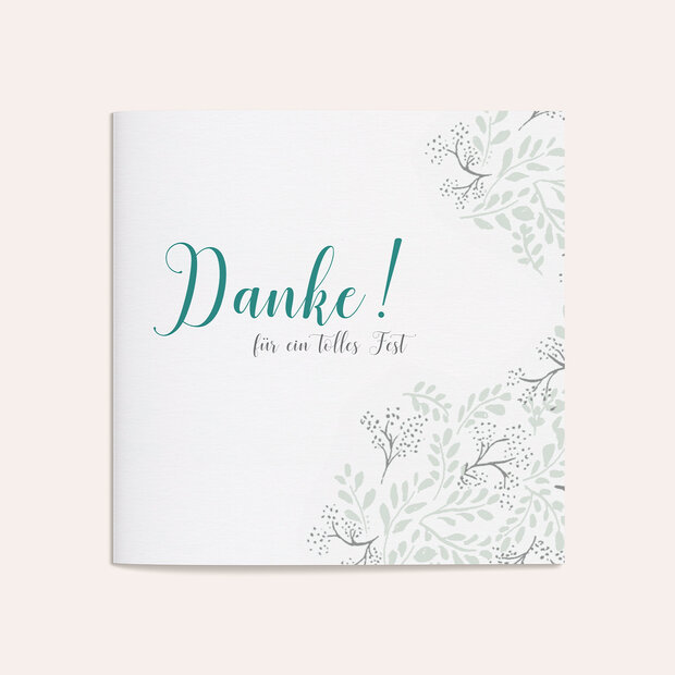 Danksagungskarte Hochzeit - Auf dem Land