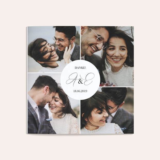 Danksagungskarte Hochzeit - Zauberzeit