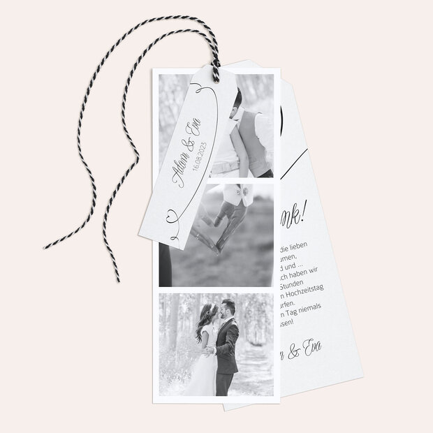 Danksagungskarte Hochzeit - Leichtigkeit