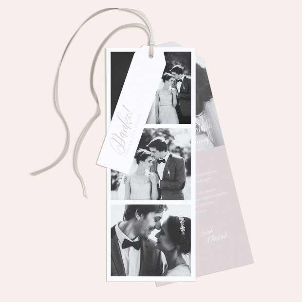 Danksagungskarte Hochzeit - Traumkulisse