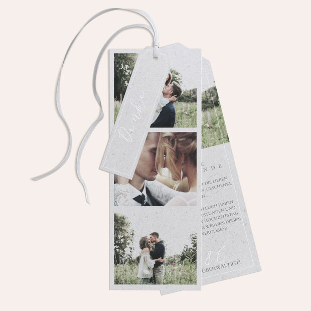 Danksagungskarte Hochzeit - Plötzlich Liebe