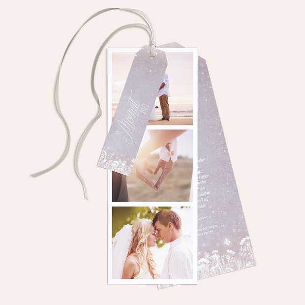 Danksagungskarte Hochzeit - Zauberlicht