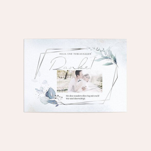 Danksagungskarte Hochzeit - Love tale