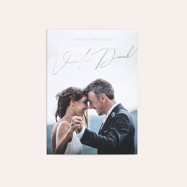 Danksagungskarte Hochzeit - Easy loving