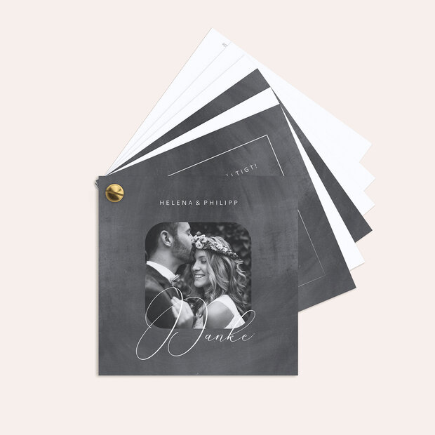 Danksagungskarte Hochzeit - Sweet Vintage