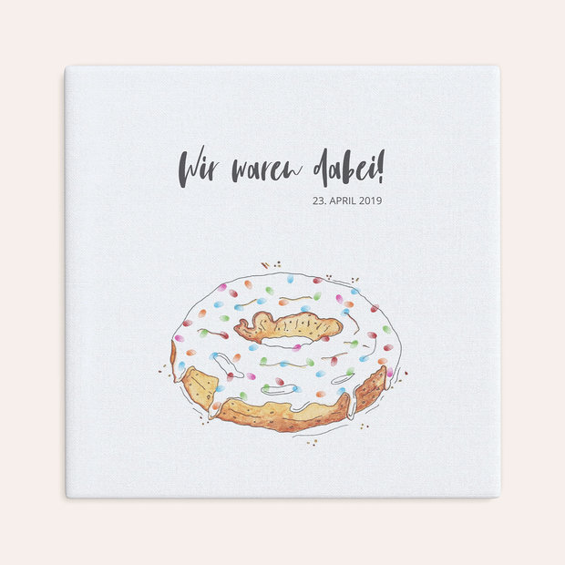Fingerabdruckposter - Donut