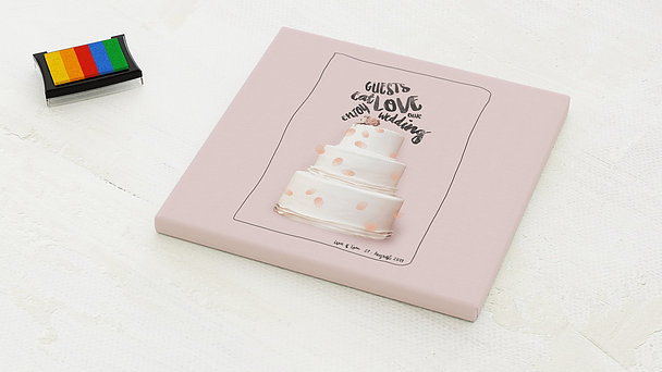 Fingerabdruckposter Süßer Abdruck Detail