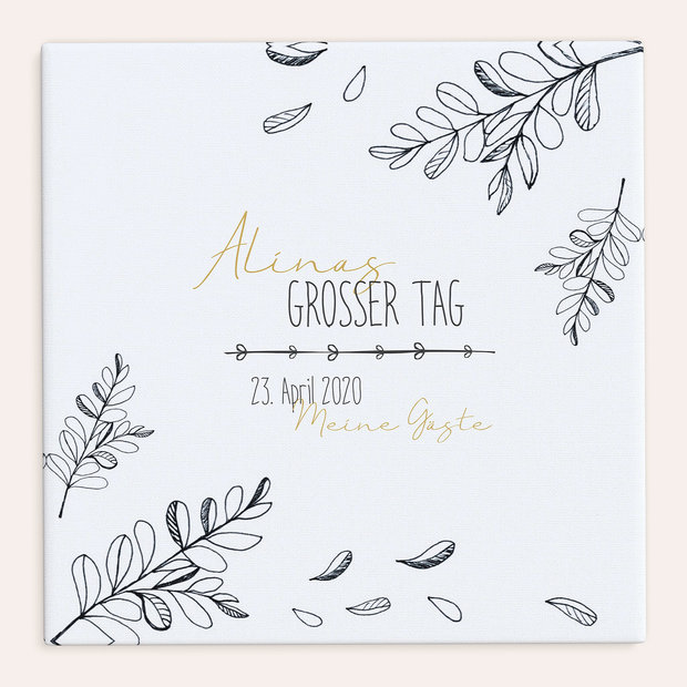 Fingerabdruckposter - Meine Zeremonie