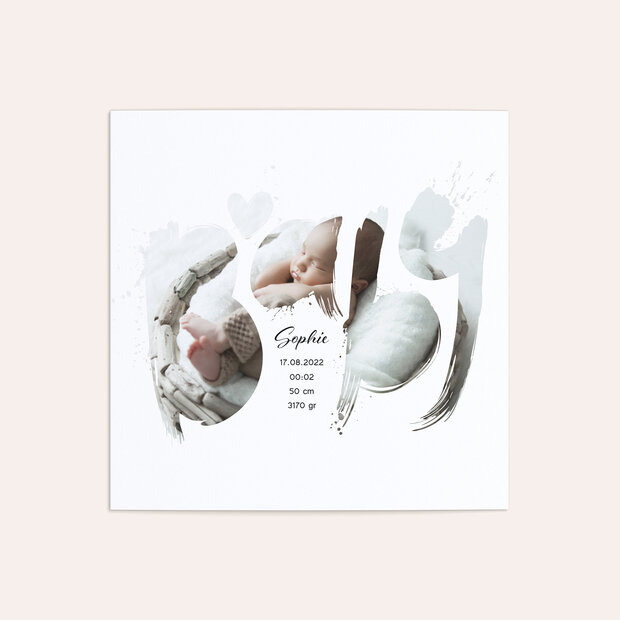 Geburtskarten - Baby Splash