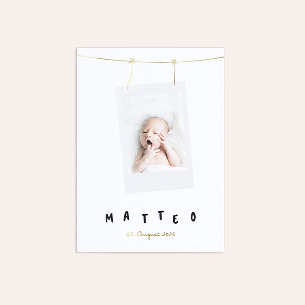 Geburtskarten - Love line