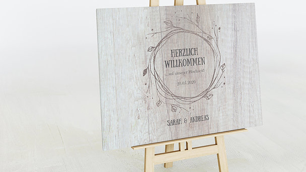 Wegweiser - Rustic wood