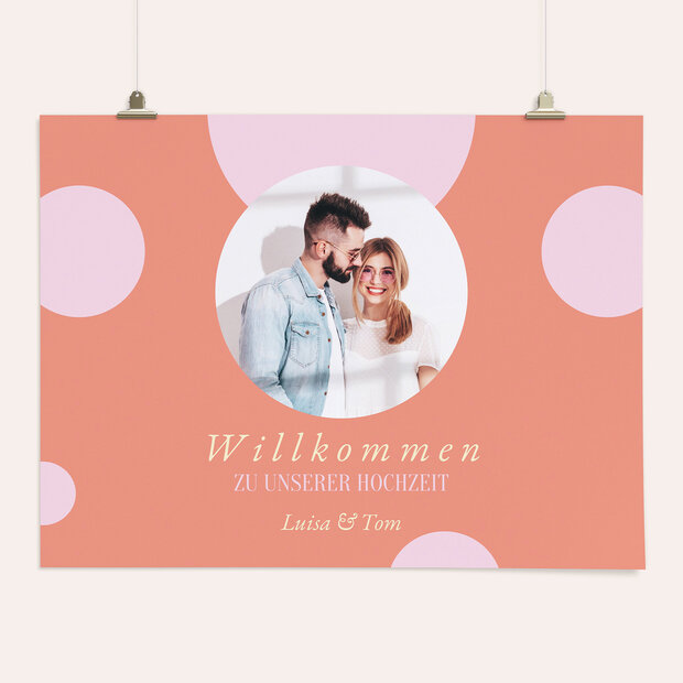 Wegweiser - Dreamy Peach Color Blocking