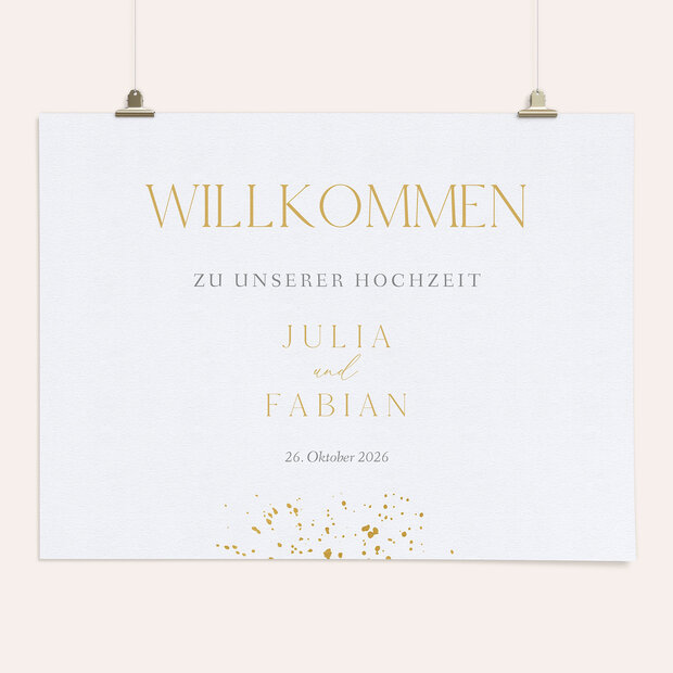 Wegweiser - Flitterregen