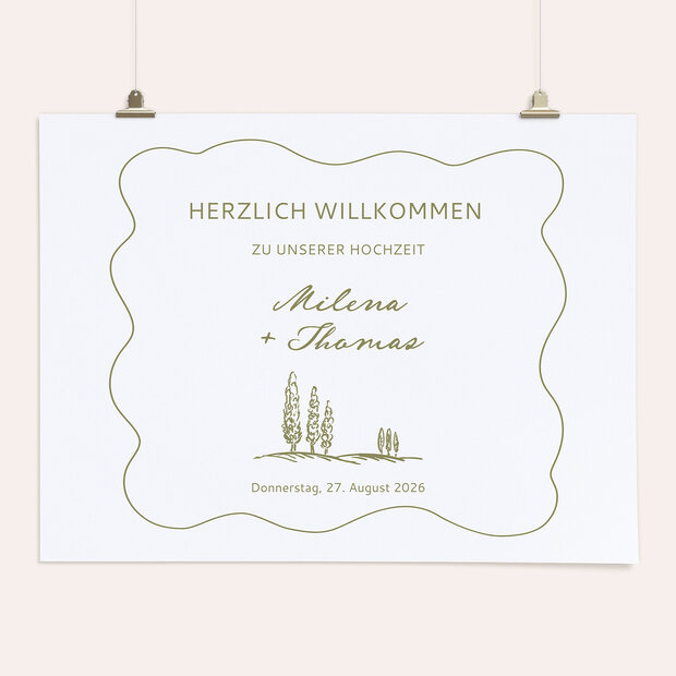 Wegweiser - Toskana Vibes