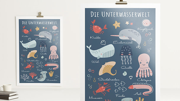 Wandbilder - Unterwasserwelt