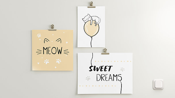Wandbilder - Little kitten