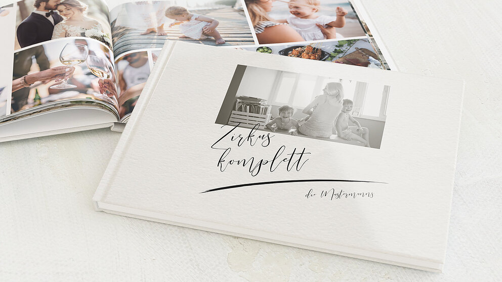Fotobuch Familienhandbuch Detail