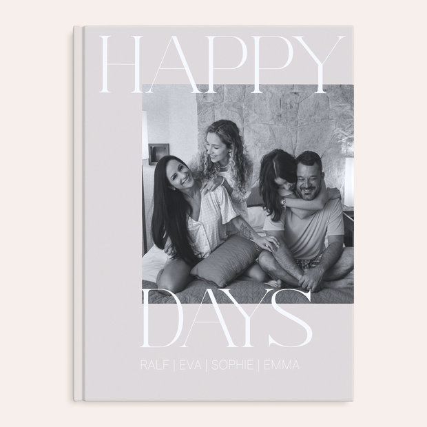 Fotobuch - Happy days Familienmomente