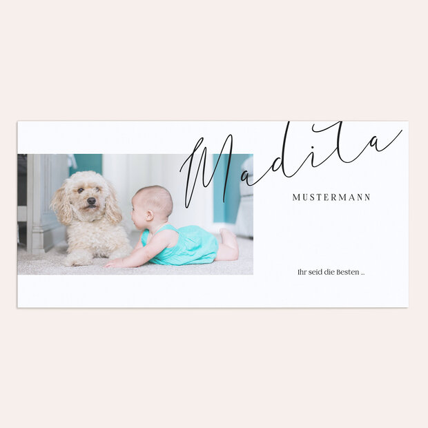 Danksagung Geburt - Cumulus