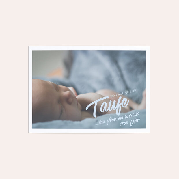 Taufkarten - Zarter Gruß