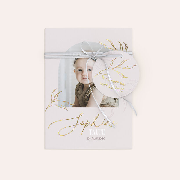 Taufkarten - Sanftes Licht