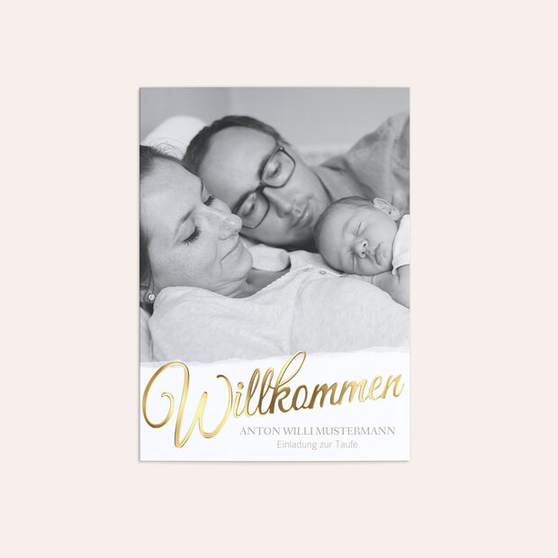 Taufkarten - Kleiner Sonnenschein