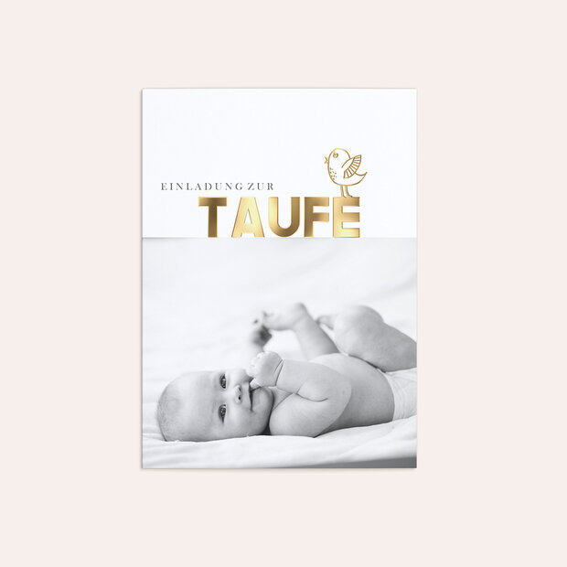 Taufkarten - Birdy Baby