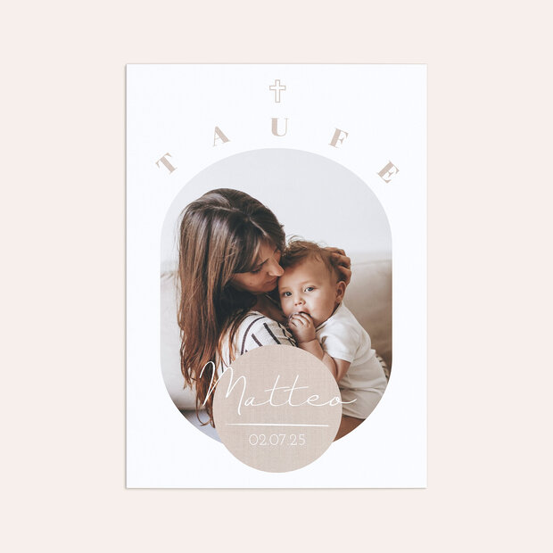 Taufkarten - Schützende Hand