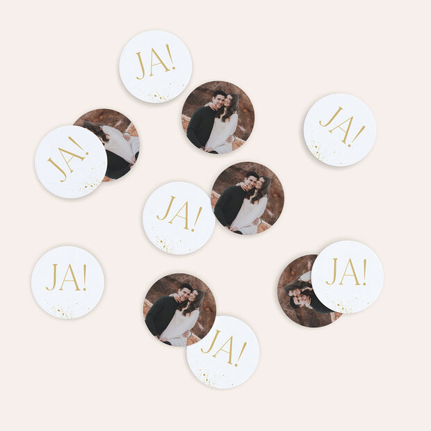 Konfetti Streudeko - Flitterregen