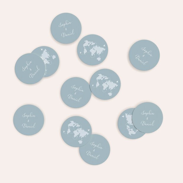 Konfetti Streudeko - Destination Wedding