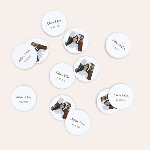 Konfetti Streudeko - Liebe durch und durch