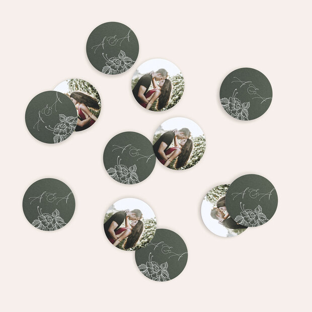 Konfetti Streudeko - Unter freiem Himmel