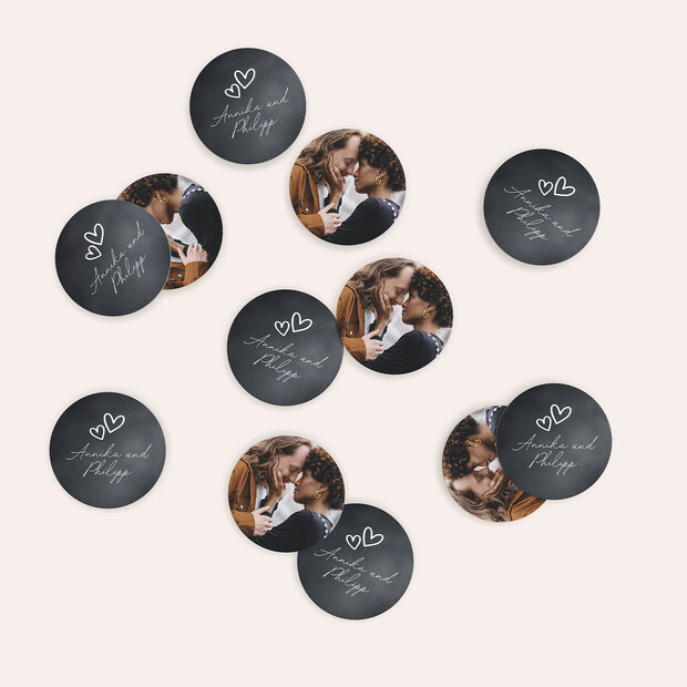 Konfetti Streudeko - Herz & Seele