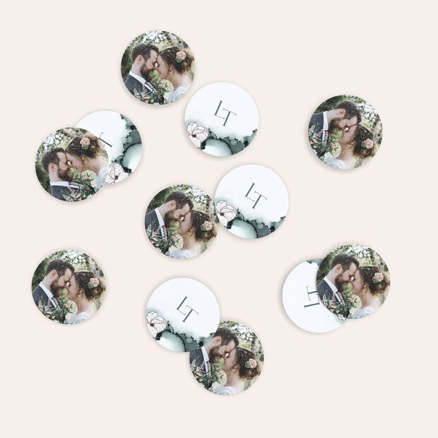 Konfetti Streudeko - Stilvolle Eleganz