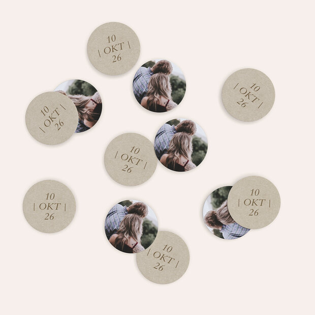 Konfetti Streudeko - Liebesgeweih