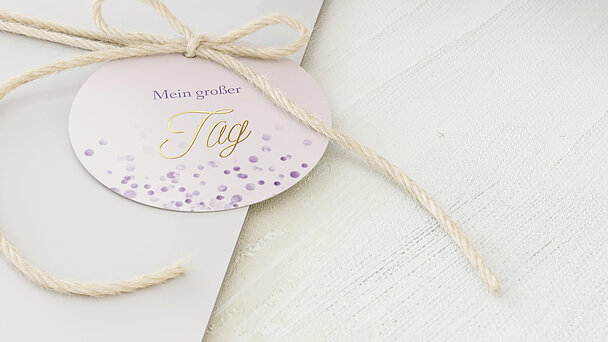 Anhänger Jugendweihe - Geflitter Jugendweihe