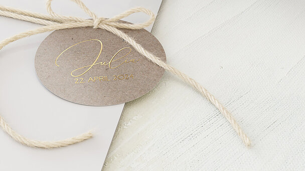 Anhänger Jugendweihe - Grüner Meilenstein