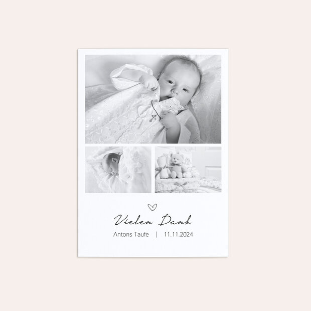 Danksagung zur Taufe - Kleiner Schatz