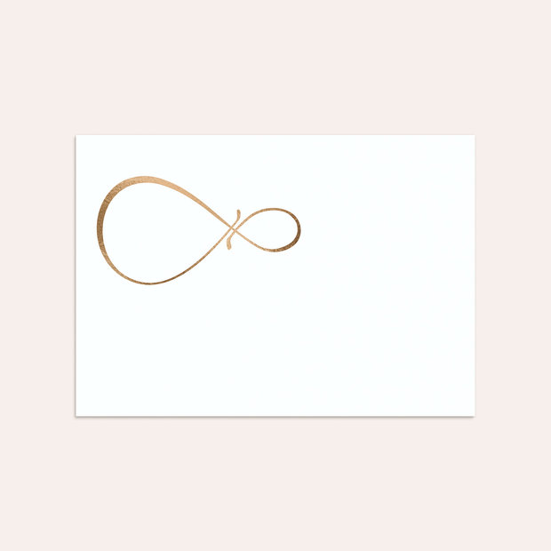 Umschlag mit Design Goldene Hochzeit - Unendlich Liebevolle 50 Jahre