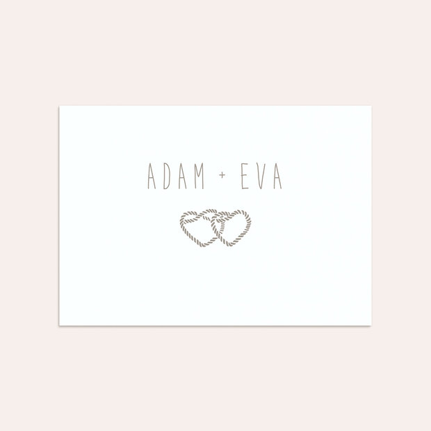 Umschlag mit Design Goldene Hochzeit - Goldknoten