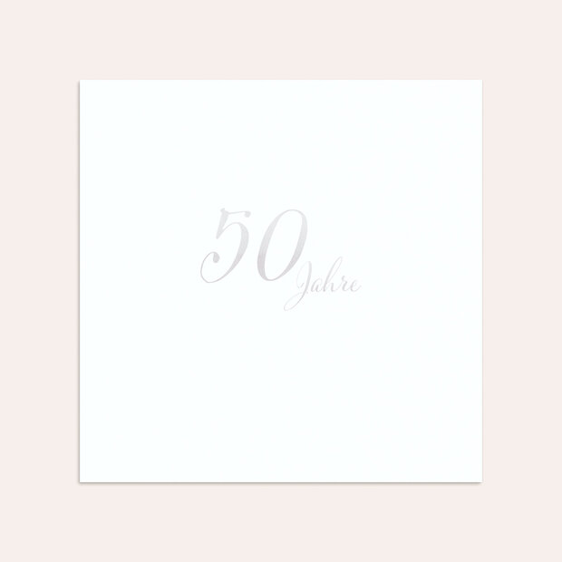 Umschlag mit Design Goldene Hochzeit - Bedeutsame Zweisamkeit