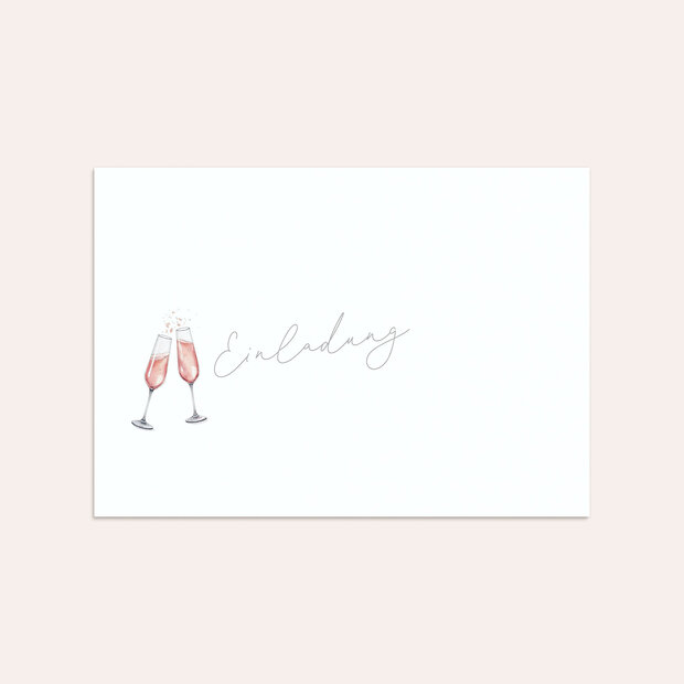 Umschlag mit Design Silberne Hochzeit - Auf das Jubelpaar