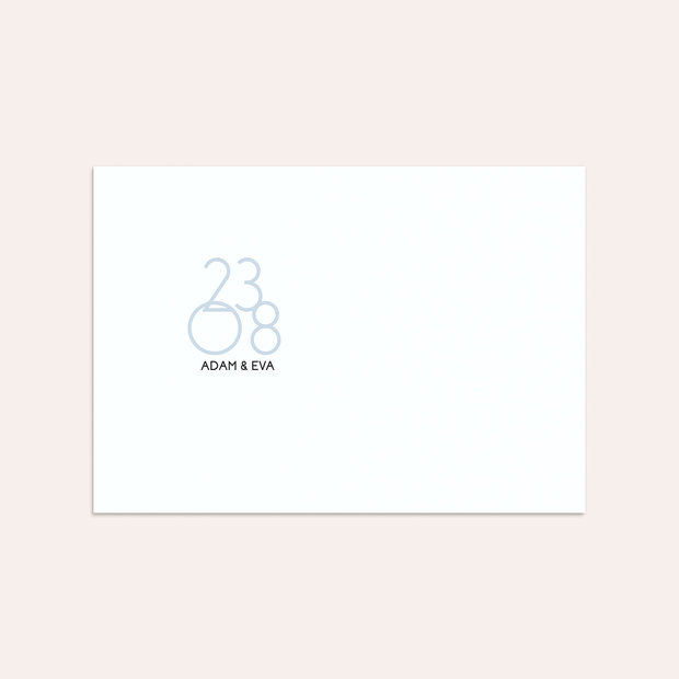 Umschlag mit Design Silberne Hochzeit - Married 25 years