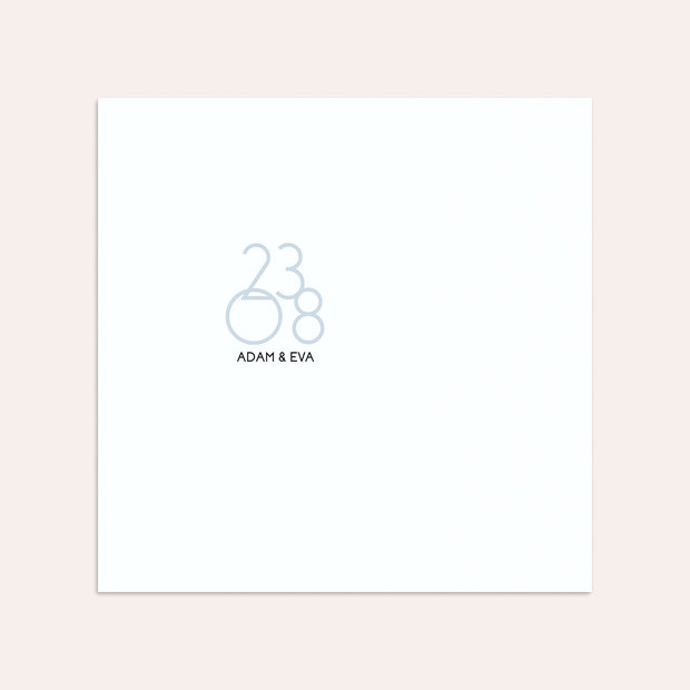 Umschlag mit Design Silberne Hochzeit - Married 25 years