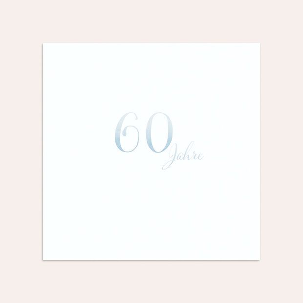 Umschlag mit Design Silberne Hochzeit - Innige Zweisamkeit