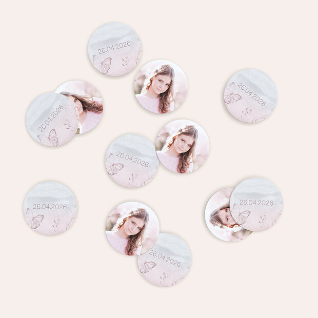 Konfetti Streudeko Kommunion - Frühlingsgarten