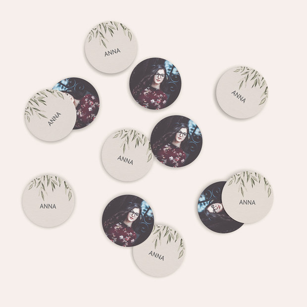 Konfetti Streudeko Konfirmation - Wildflowers