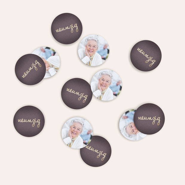 Konfetti Streudeko Geburtstag - Goldener Tag 90